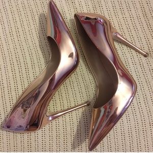 Rose Gold Aldo Pumps